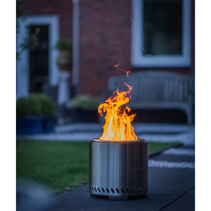 RedFire Volcano Pellet Fire Pit Large Size - Stainless Steel - 38cm Diameter