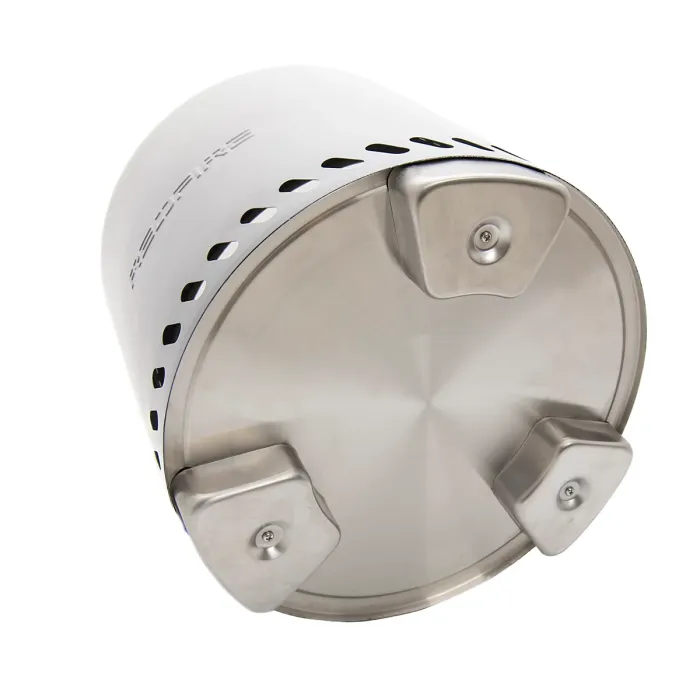 RedFire Volcano Pellet Fire Pit Large Size - Stainless Steel - 38cm Diameter