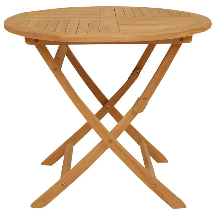 5 Piece Garden Outdoor Dining Set Suitable for Backyard, Patio Solid Teak Wood