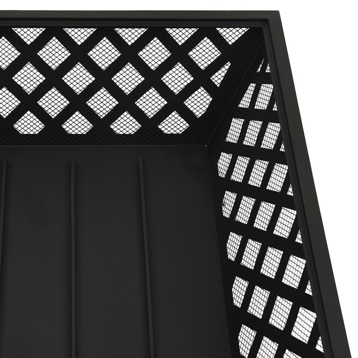 Vidaxl Fire Pit With Poker 64 Cm Xxl Steel Fire Pits