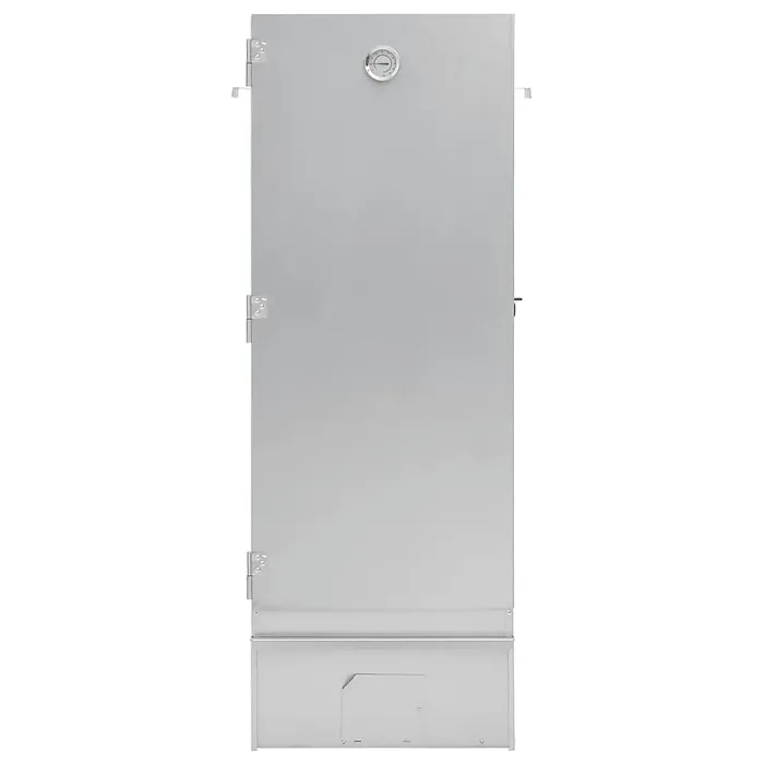 BBQ Oven Smoker with Wood Chips 44.5x29x110 cm Galvanised steel