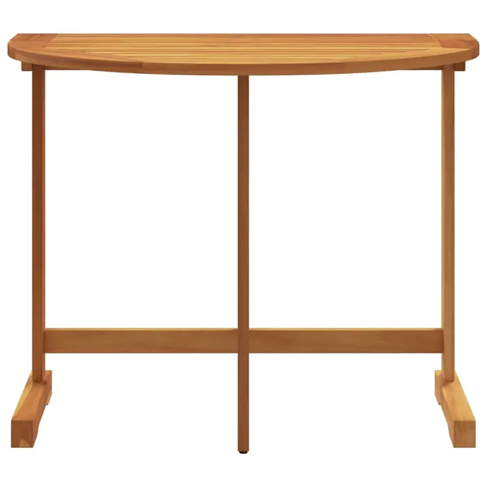 3 Piece Folding Garden Outdoor Dining Set Suitable for Backyard, Patio Solid Wood Acacia - Cushion Not Included