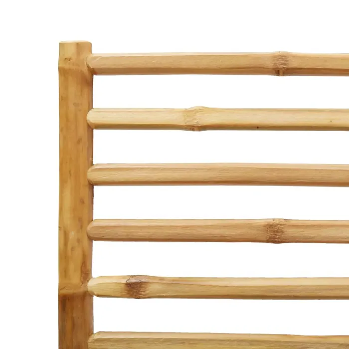 5 Piece Garden Outdoor Dining Set Suitable for Backyard, Patio Bamboo - Cushion Not Included