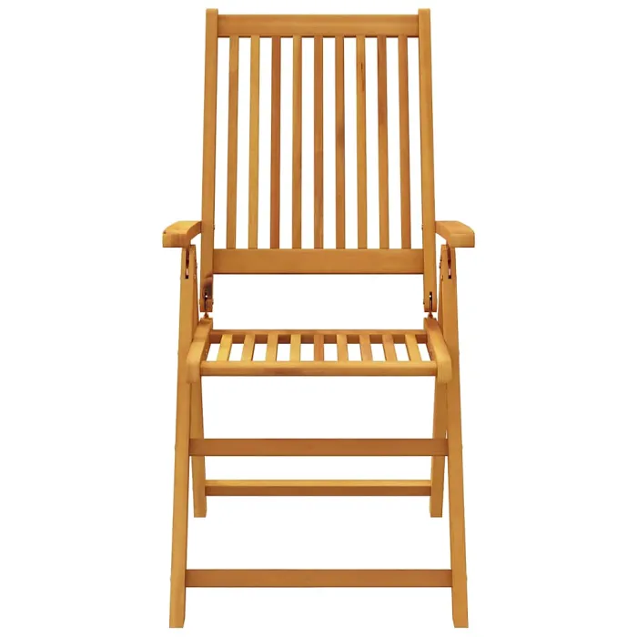 5 Piece Garden Outdoor Dining Set Suitable for Backyard, Patio Solid Wood Acacia