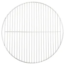 BBQ Grill Grate Round 47 cm 304 Stainless Steel