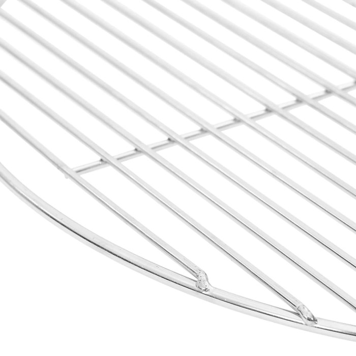 BBQ Grill Grate Round 47 cm 304 Stainless Steel