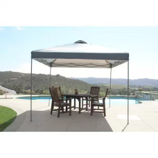 10 ft. x 10 ft. Grey Instant Canopy Pop Up Tent