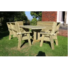 ERGO 8 SEAT TABLE SET 2X3B 2XC