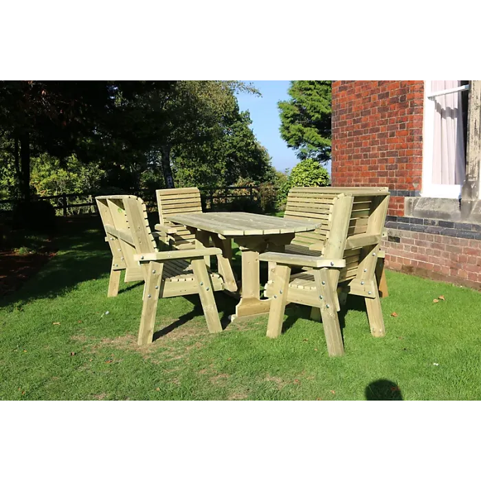 ERGO 8 SEAT TABLE SET 2X3B 2XC