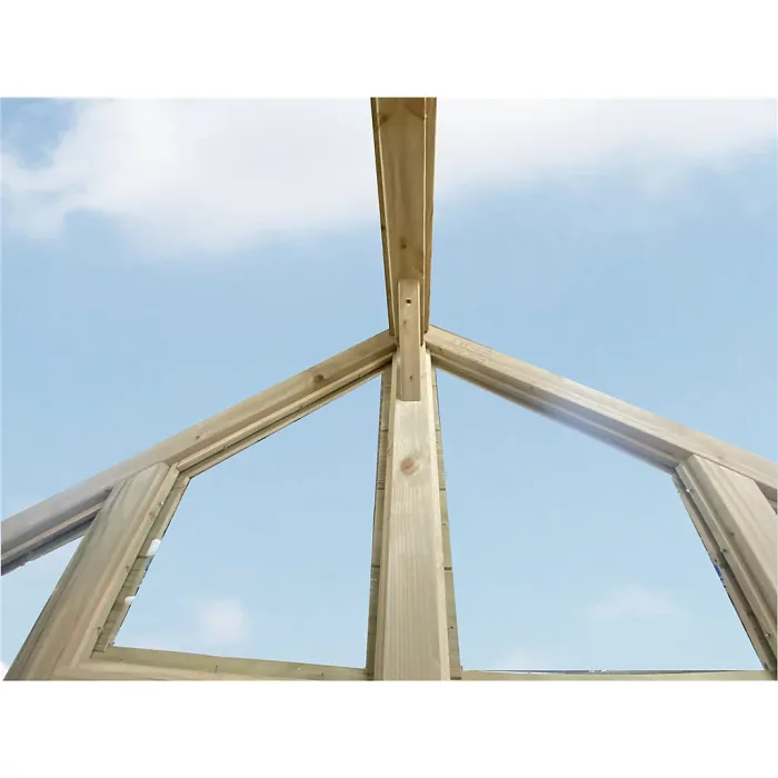 10 X 6 Pressure Treated Tongue And Groove Greenhouse + Bench