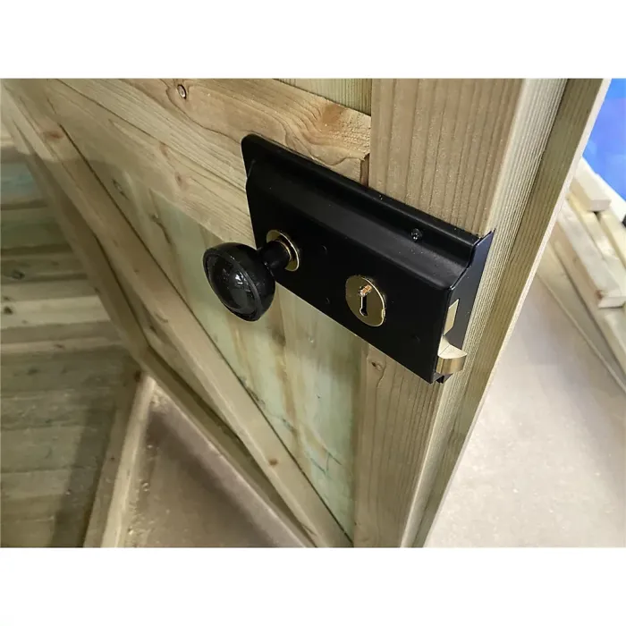 15 x 6 Pressure Treated Apex Potting Shed and Bench