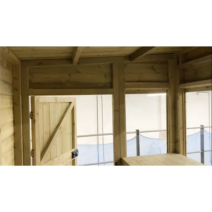 13 x 9 Pressure Treated Apex Potting Shed and Bench