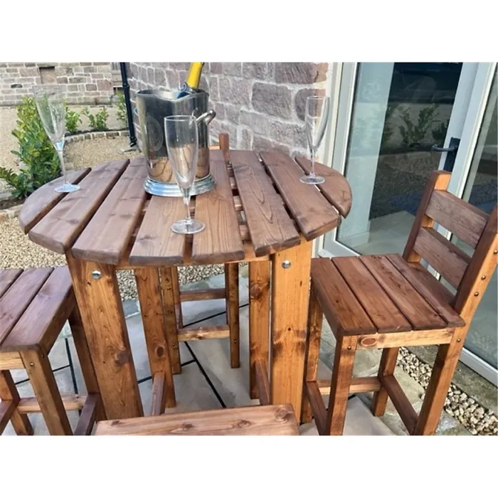 Traditional Deluxe Alfresco Bar Set Four Seater