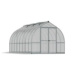 Greenhouse Bella Kit 8 x 16 Feet - Polycarbonate - L483.9 x W244 x H219 cm - Silver