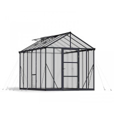 Greenhouse Glory 8 x 12 - Polycarbonate - L364 x W253 x H268.5 cm - Grey
